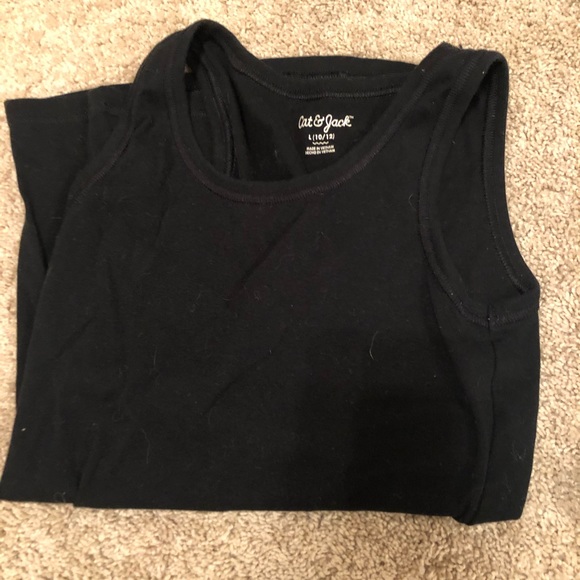 cat and jack tank top size L black